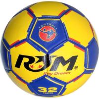 Мяч футбольный "R&M-0807", 4-слоя PVC 2.3.4, 420 гр, машинная сшивка C28677-3