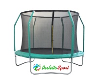 Батут с защитной сеткой "PERFETTO SPORT 6" диаметр 1,8 м синий